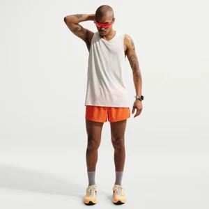 Męskie spodenki z wszytą bielizną Dri-FIT ADV Nike ACG „Trailwind” 8 cm - Pomarańczowy