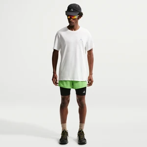 Męskie spodenki z wszytą bielizną Dri-FIT ADV Nike ACG „Trailwind” 8 cm - Zieleń