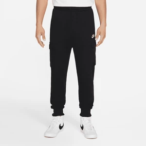 Zdjęcie produktu Męskie spodnie cargo z dzianiny dresowej Nike Sportswear Club - Czerń