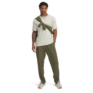 Męskie spodnie casual tkaninowe Under Armour UA Rival Woven Windbreaker Pant - khaki