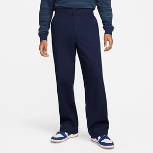 Męskie spodnie chino Nike Life - Niebieski