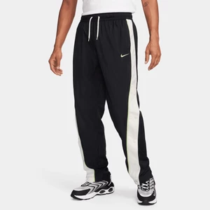 Męskie spodnie do koszykówki z tkaniny Nike - Czerń