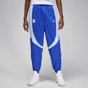 Męskie spodnie do rozgrzewki Jordan Sport JAM x Fédération Française de Basketball - Niebieski