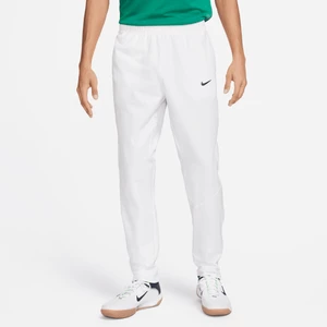 Męskie spodnie do tenisa Dri-FIT NikeCourt Advantage - Biel