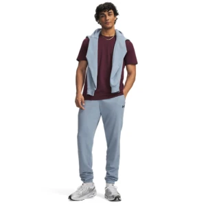 Męskie spodnie dresowe joggery Under Armour UA Rival Lightweight - niebieskie