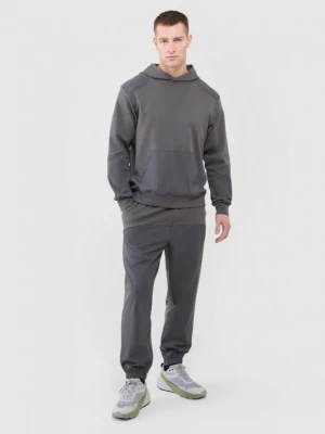 Męskie spodnie dresowe Outhorn OTHWAW24TTROM1220 - szare