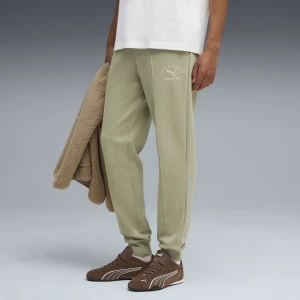 Męskie spodnie dresowe PUMA Class, Odzież, Zielony,