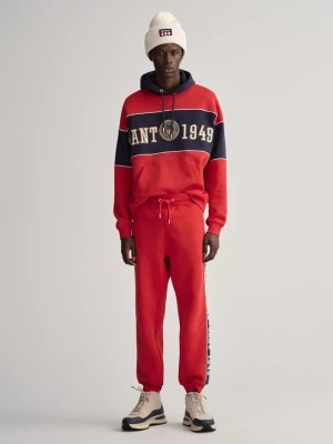 Męskie Spodnie Dresowe z Kontrastowymi Bokami GANT