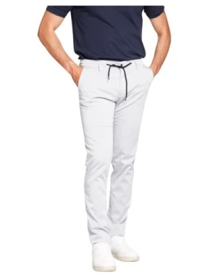 Męskie Spodnie Jogger Chino z Techno Travel Stretch Satin Mason's