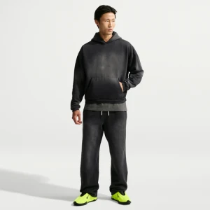 Męskie spodnie o kroju oversize do koszykówki z grubego, szczotkowanego materiału Nike Standard Issue - Szary