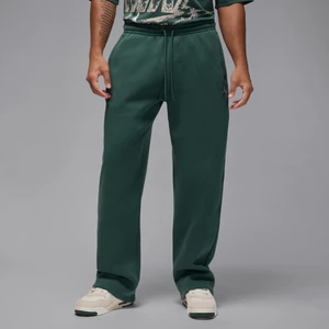 Męskie spodnie o kroju oversize z luźnymi nogawkami Jordan Brooklyn Fleece - Zieleń