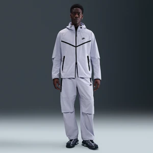 Męskie spodnie oversize z tkaniny Nike Tech - Szary