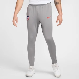 Męskie spodnie piłkarskie Atlético Madryt Strike Nike Dri-FIT - Szary