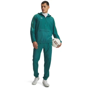 Męskie spodnie piłkarskie Under Armour UA Challenger Warm-Up - zielone