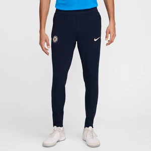 Męskie spodnie piłkarskie z dzianiny Nike Dri-FIT ADV Chelsea F.C. Strike Elite - Niebieski