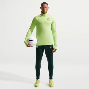Męskie spodnie piłkarskie z dzianiny Nike Dri-FIT Nigeria Strike - Zieleń