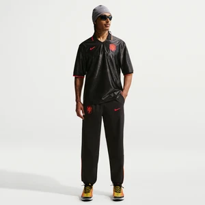 Męskie spodnie piłkarskie z tkaniny Nike Dri-FIT Holandia Energy - Czerń