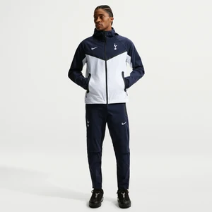 Męskie spodnie piłkarskie z tkaniny Nike Tottenham Hotspur Tech - Niebieski