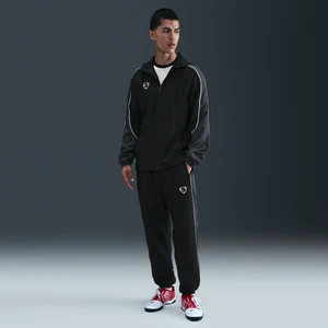 Męskie spodnie piłkarskie z tkaniny Repel Nike Academy+ - Czerń