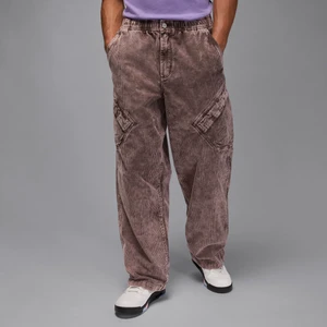 Męskie spodnie sztruksowe Jordan Flight Chicago - Brązowy