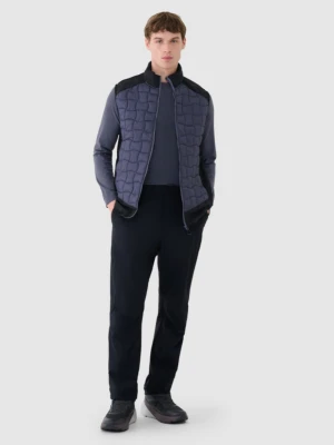 Męskie spodnie trekkingowe 4F 4FWSS25TFTRM0790 - czarne