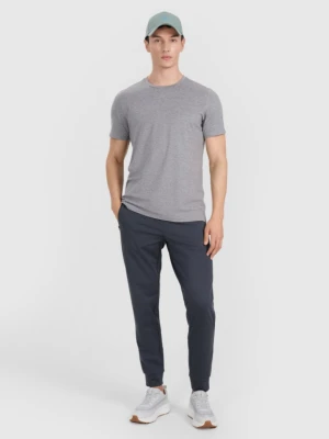 Męskie spodnie treningowe 4F 4FWMM00TFTRM1067 - szare