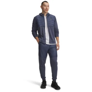 Męskie spodnie treningowe Under Armour UA Armour Fleece Utility Pant - granatowe