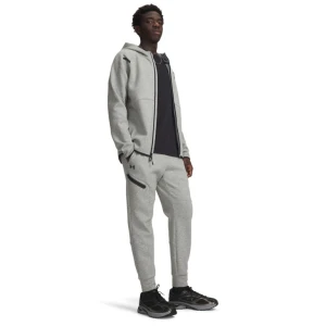 Męskie spodnie treningowe Under Armour UA Unstoppable Flc Jgr Eu - szare