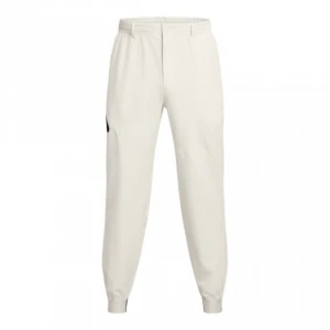 Męskie spodnie treningowe Under Armour UA Unstoppable Joggers - białe