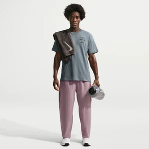 Męskie spodnie treningowe z tkaniny Dri-FIT Nike N.A.C. - Szary