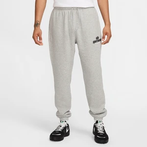 Męskie spodnie z dzianiny Nike Club - Szary