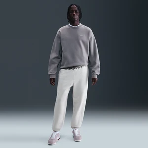 Męskie spodnie z dzianiny Nike Solo Swoosh - Szary