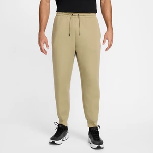 Męskie spodnie z dzianiny Nike Tech - Brązowy