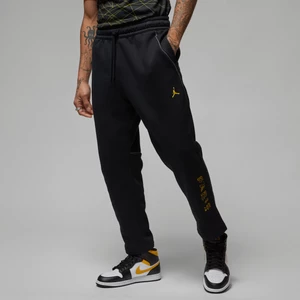 Męskie spodnie z dzianiny Paris Saint-Germain - Czerń Nike