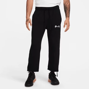 Męskie spodnie z dzianiny z luźnymi nogawkami LeBron - Czerń Nike