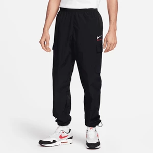 Męskie spodnie z lekkiej tkaniny Nike Air - Czerń