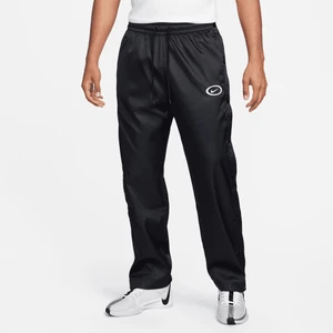 Męskie spodnie z rozpinanymi nogawkami do koszykówki Dri-FIT Nike DNA - Czerń