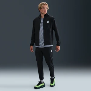 Męskie spodnie z tkaniny Nike Air Max - Czerń