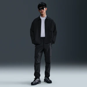 Męskie spodnie z tkaniny Nike Tech - Szary