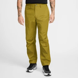 Męskie spodnie z tkaniny Nike Tech - Zieleń