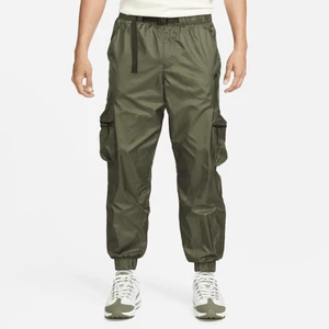 Męskie spodnie z tkaniny z podszewką Nike Tech - Zieleń