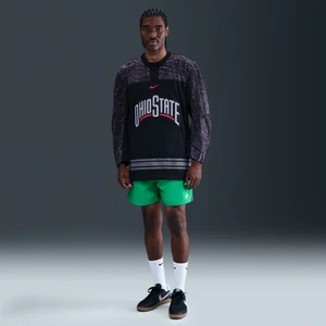 Męskie swobodne spodenki z tkaniny Nike Club - Zieleń