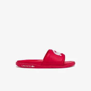 Męskie Syntetyczne Klapki Z Logo Croco Dualiste Lacoste