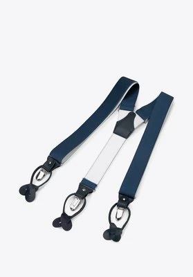 Męskie szelki do spodni ciemnoniebieskie Wittchen