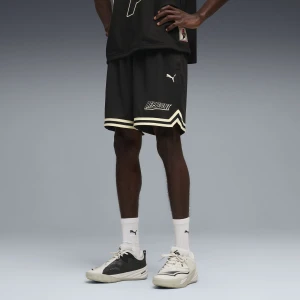 Męskie szorty PUMA × REPRESENT o kroju oversize, Akcesoria, Czarny