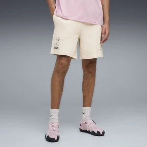 Męskie szorty PUMA x POKÉMON 7" o luźnym kroju, Odzież, Biały,