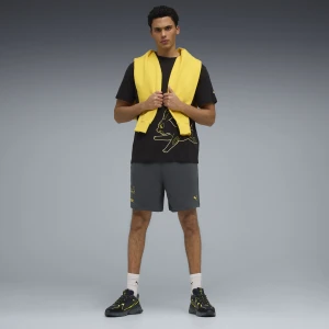 Męskie szorty PUMA x POKÉMON 7" o luźnym kroju, Odzież, Szary,