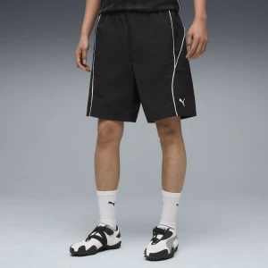 Męskie szorty z tkaniny PUMA Sport, Odzież, Czarny,