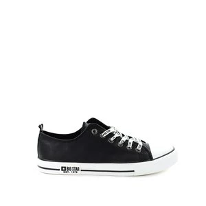 Męskie trampki czarne BIG STAR SHOES KK174047