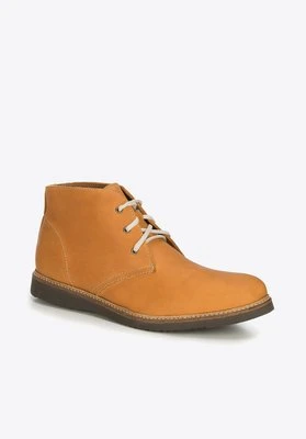 Męskie trzewiki ze skóry wykonane ręcznie Wittchen